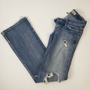 BKE Stella Distressed Girls Denim Jeans (Size 25 x 33.5)